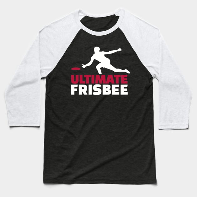 Ultimate Frisbee Baseball T-Shirt by Designzz